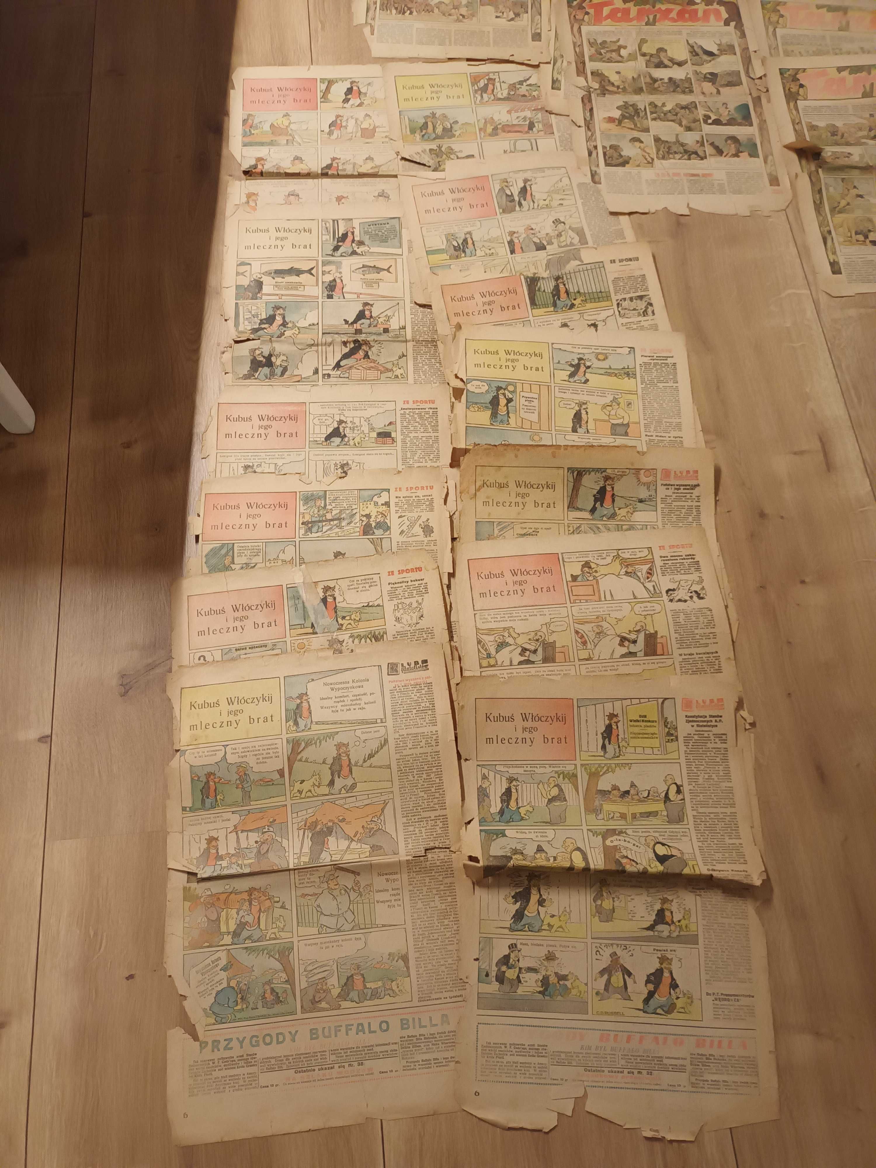 Sprzedam komiksy z gazet z 1937r