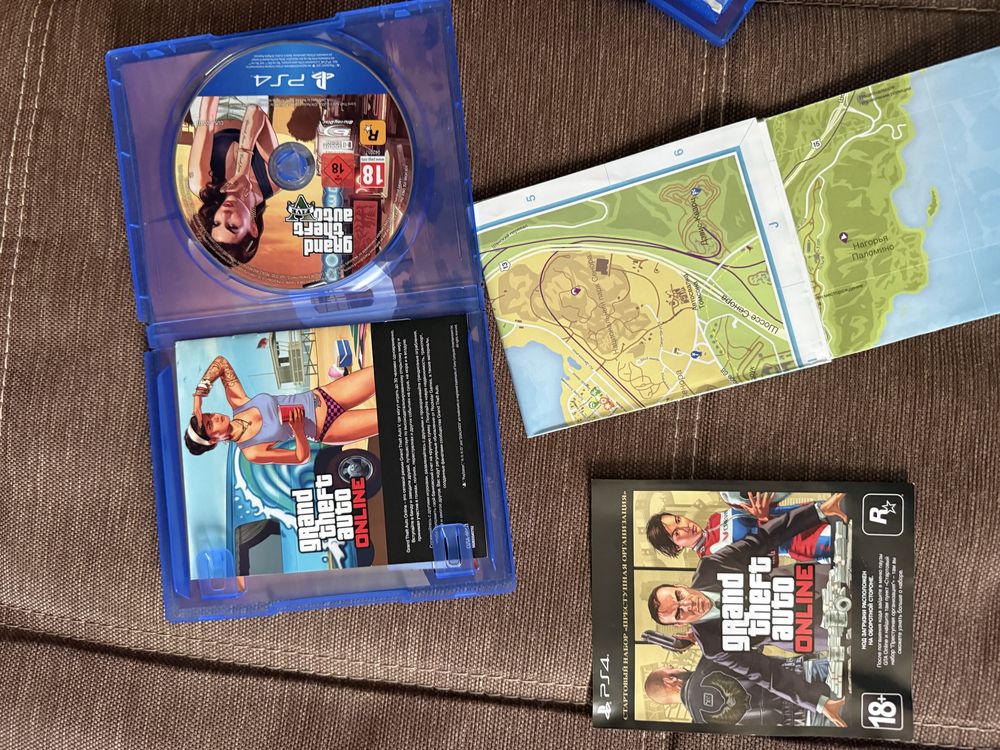 Диски для Ps4,Gta5,RDR2,хороший стан!