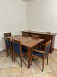 Mobília de Sala de Jantar (mesa extensível, cadeiras e aparador)