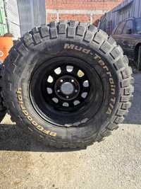 Pneus Bfgoodrich Mud-Terrain 285/75 R16 + jantes DAKAR de ferro