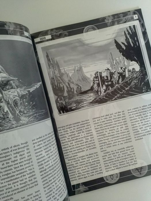 Void 1.1 battles with miniatures - rulebook/livro de regras