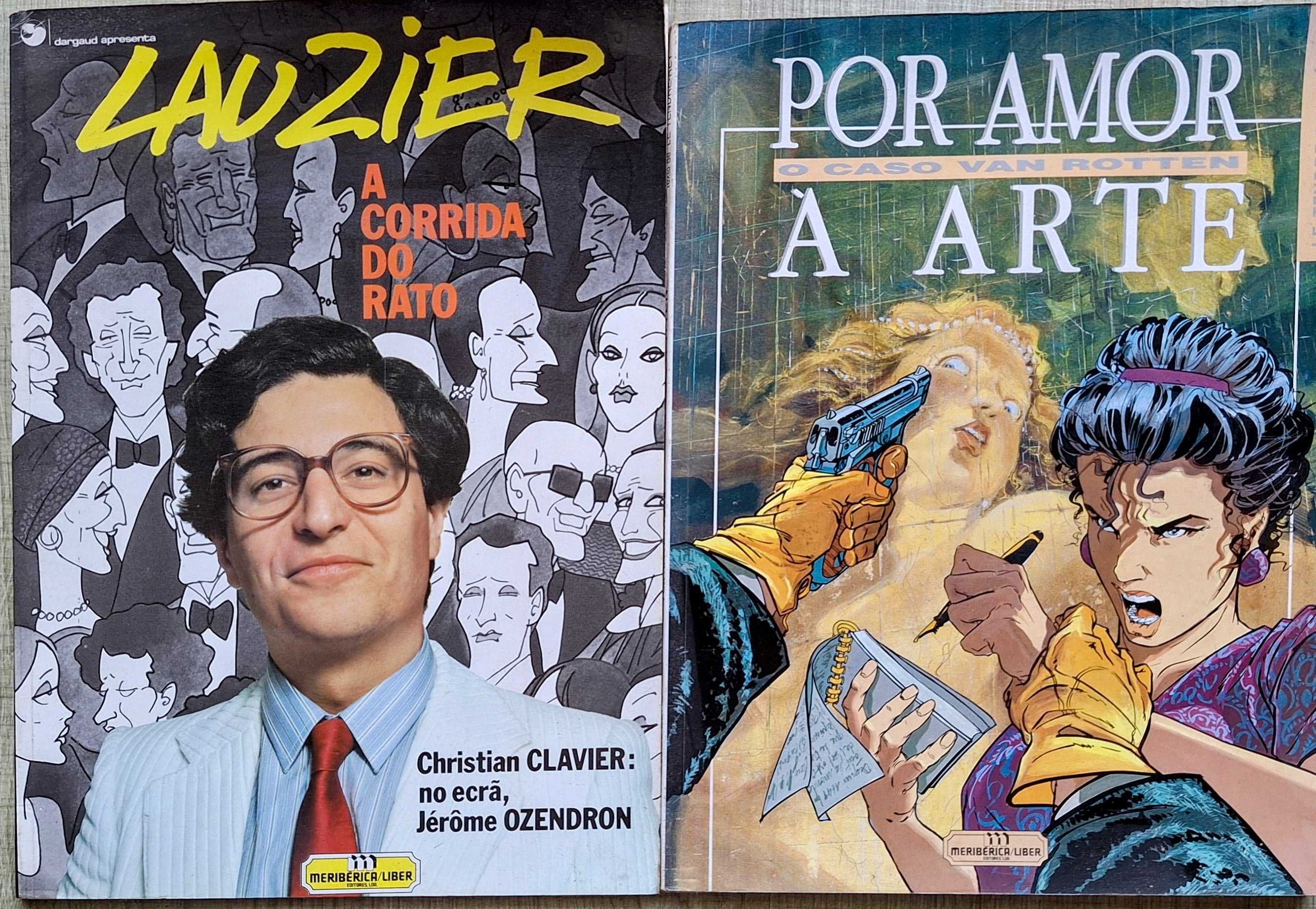 Pack 2 BDs Usadas: Lauzier e Van Hamme/Comès!