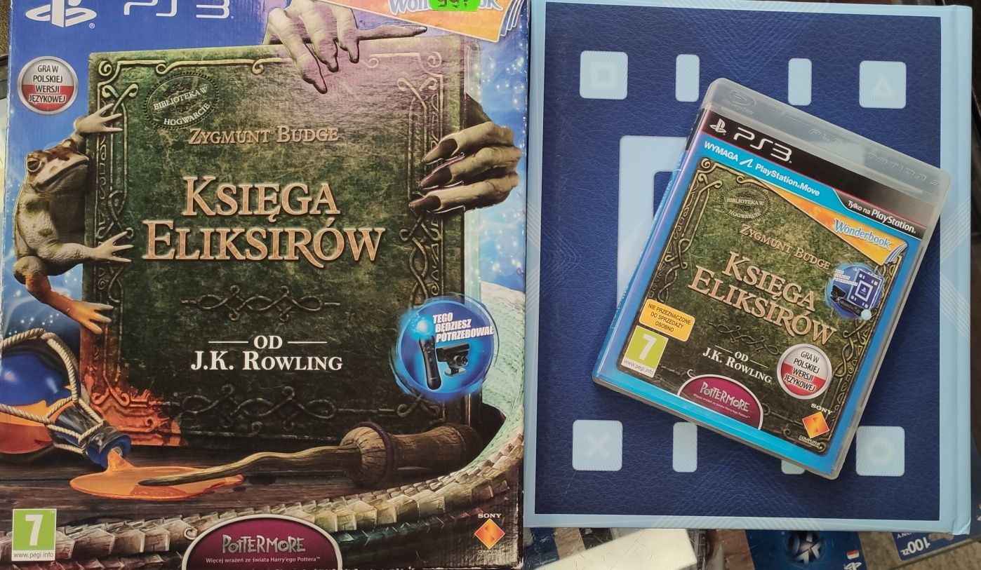 Księga Eliksirów + Wonderbook PL PS3 Move Tomland.eu
