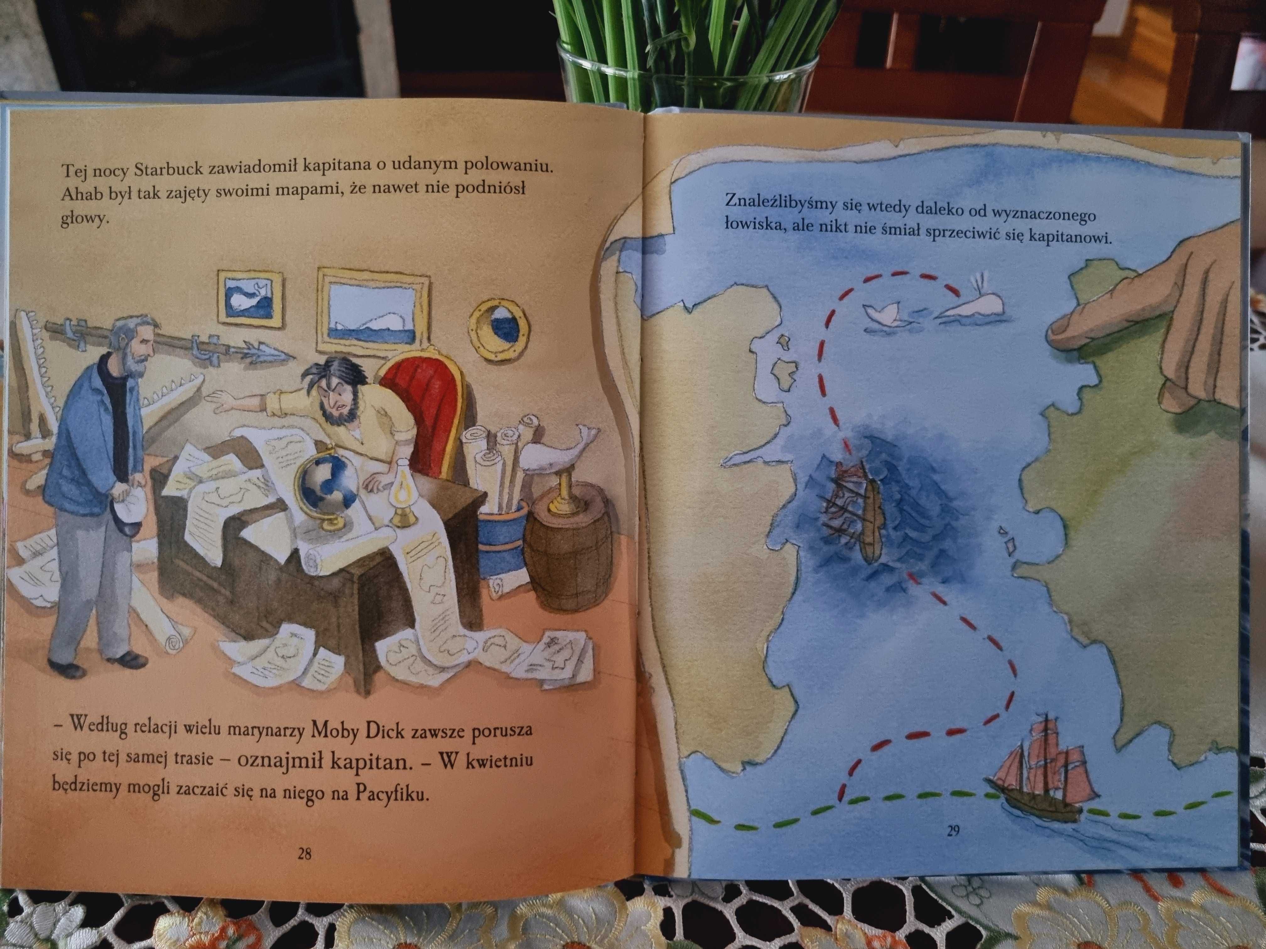 Książka MOBY DICK - Klasyczne opowieści - wydawnictwo Olesiejuk