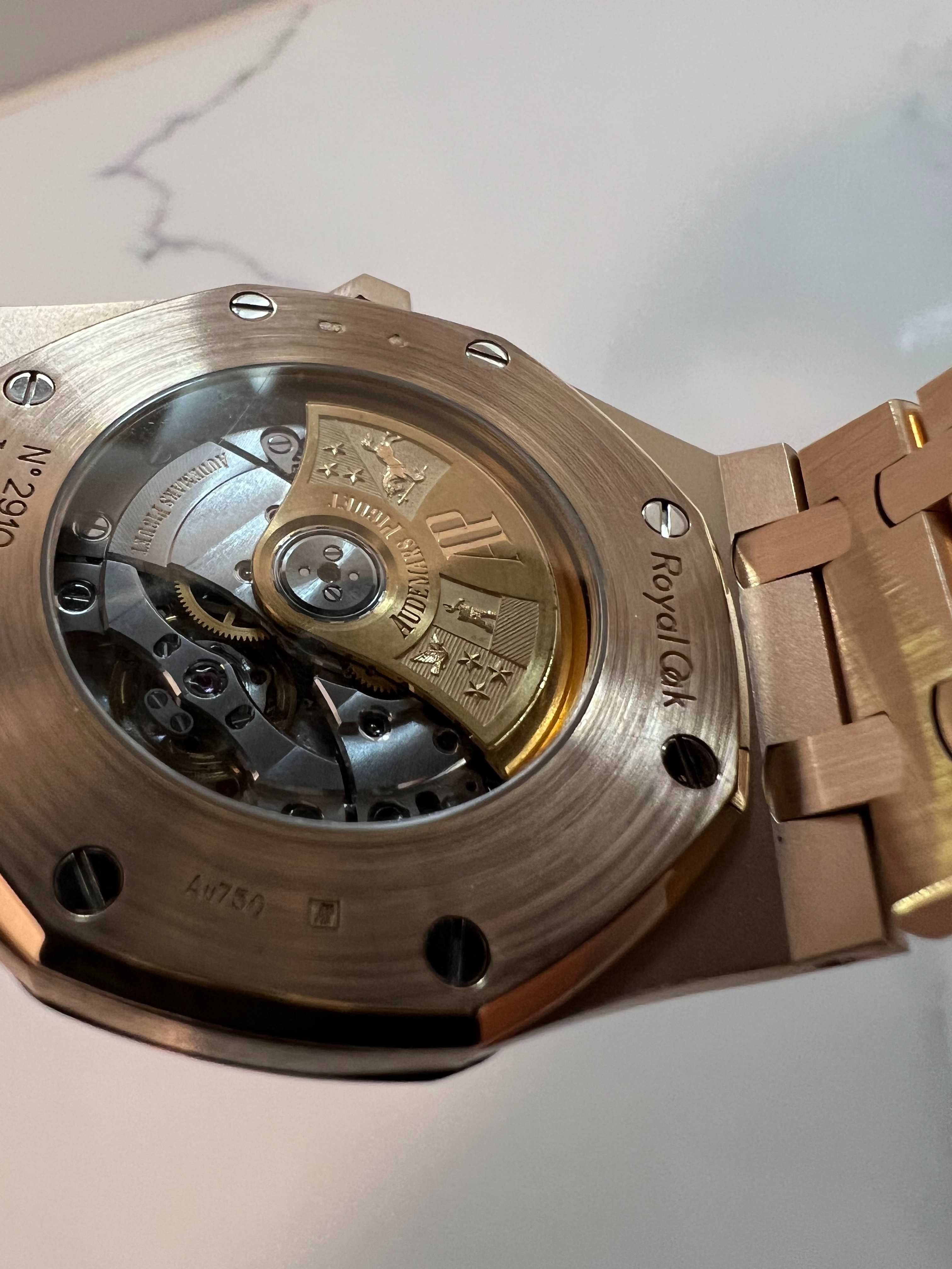 Audemars Piguet Royal Oak 18k 41mm Rose Gold Full Set