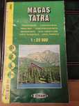 Mapa turystyczna Magas Tatra