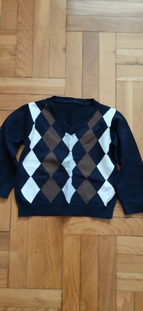 Elegancki sweter dla chłopca Bhs, rozmiar 92cm.