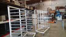 Carros para pintura de madeiras cabines