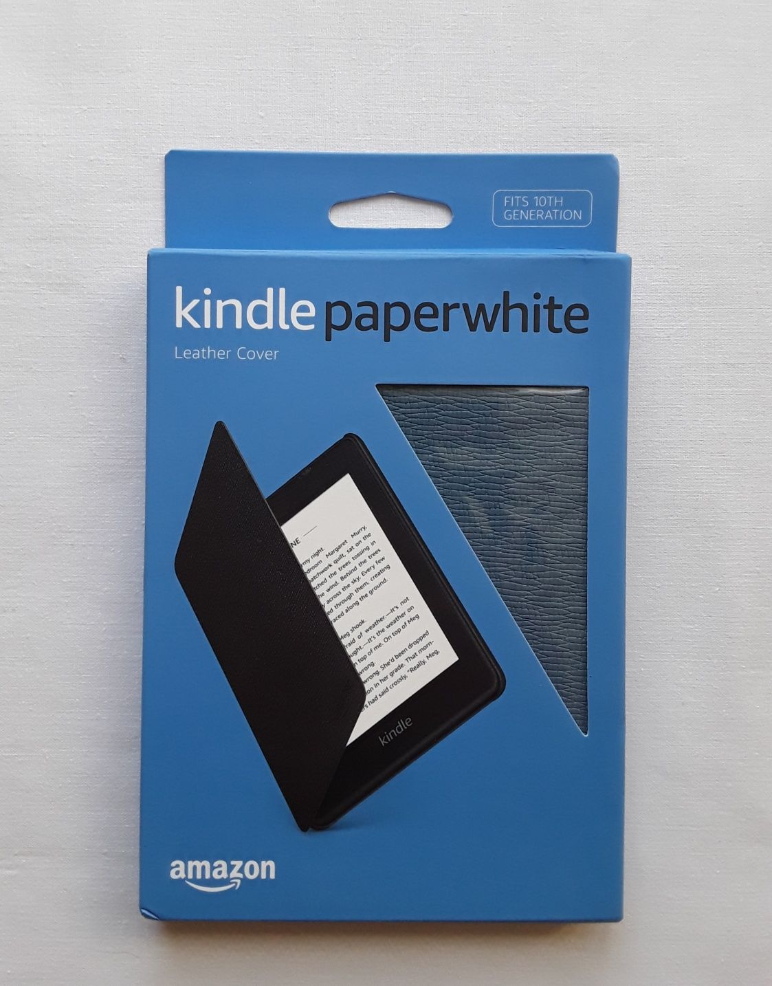 Оригинальная кожаная обложка Kindle Paperwhite 10th Gen Черная