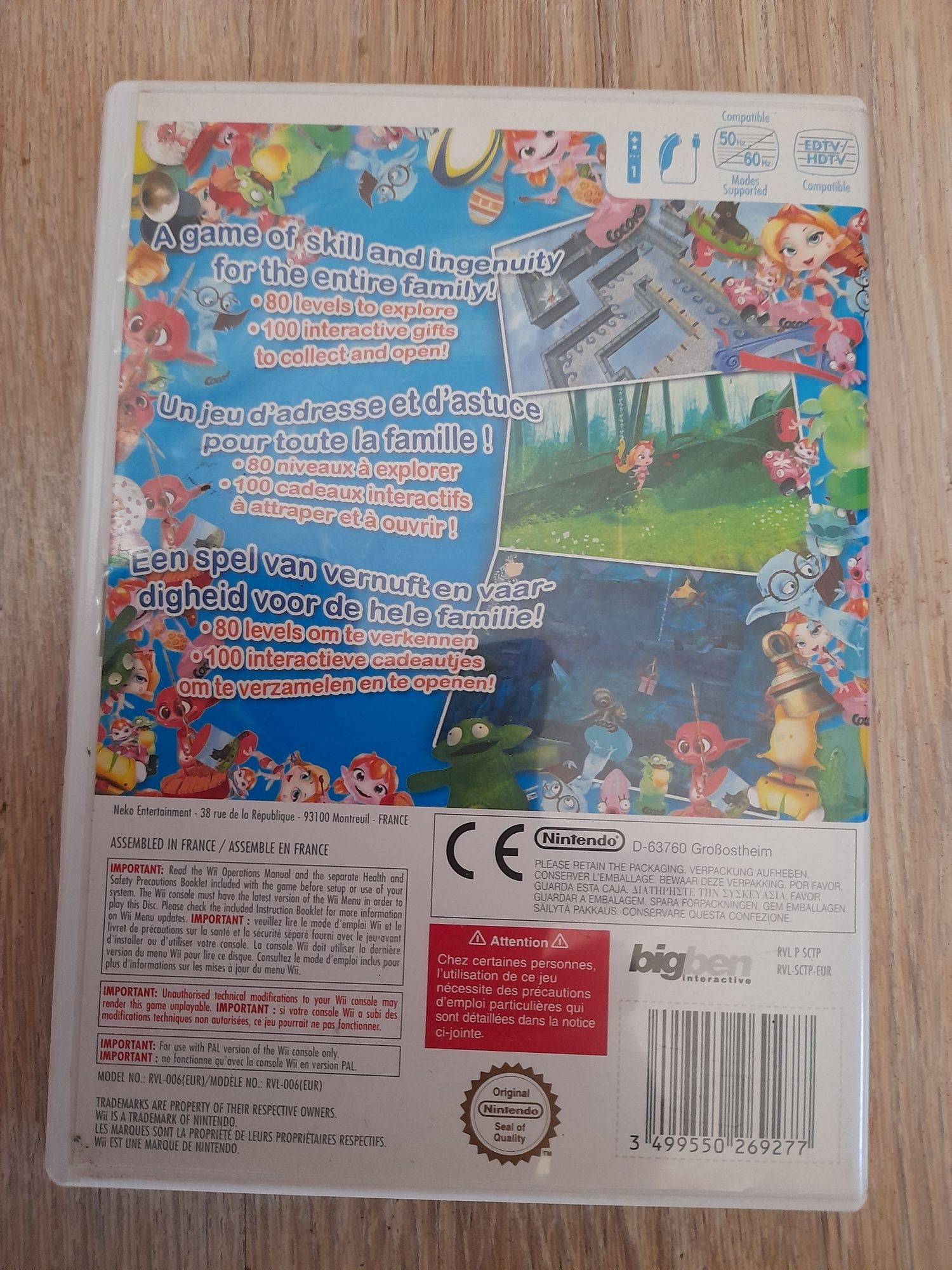 Zestaw gier nintendo wii