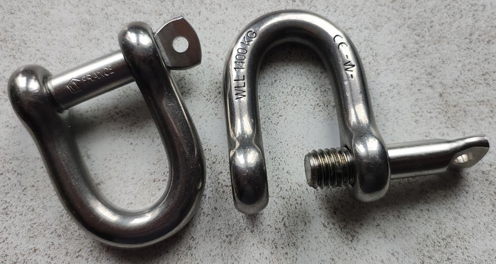 Okazja! Szekla stalowa, żeglarska, linowa Wichard