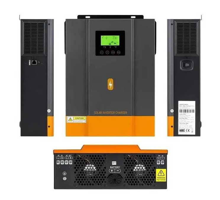 Гібридний Сонячний інвертор PowMr POW-HVM3.2H-24V 3000 Вт 220 В WIFI !