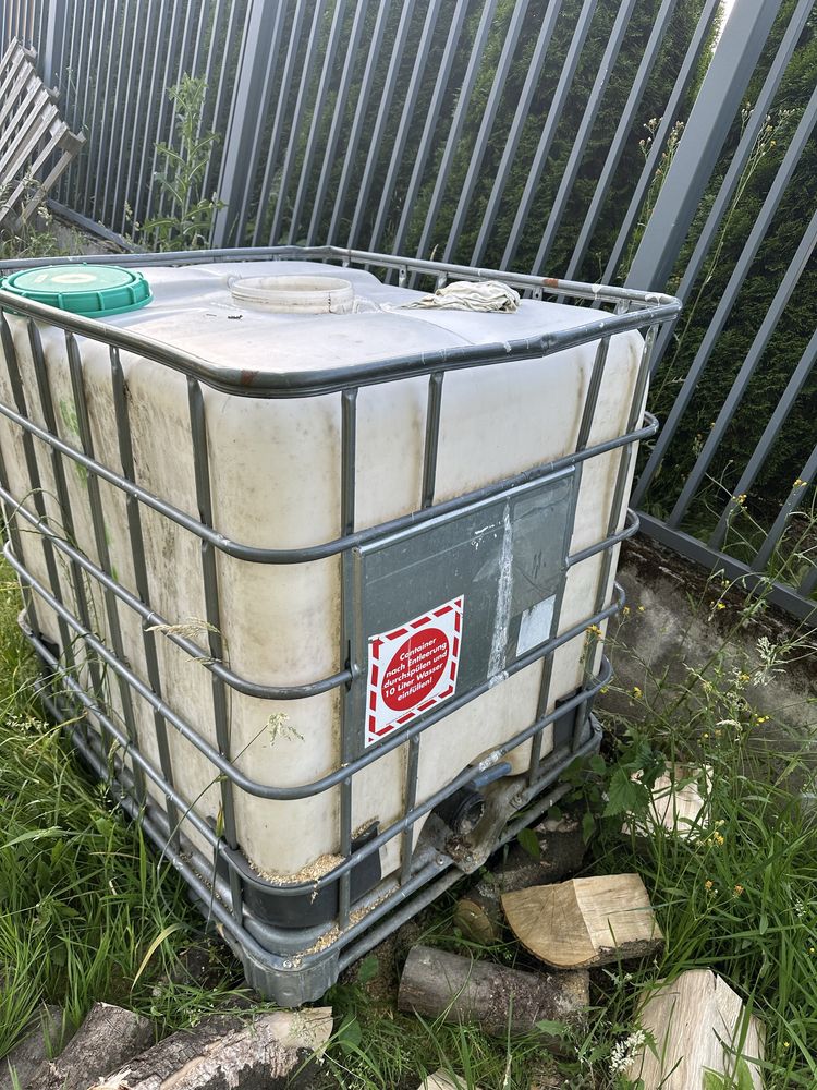 Zbiornik na wode mauzer 1000l