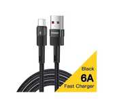 Kabel USB Type-C 6A 66W / 100W, szybkie ładowanie, 1m