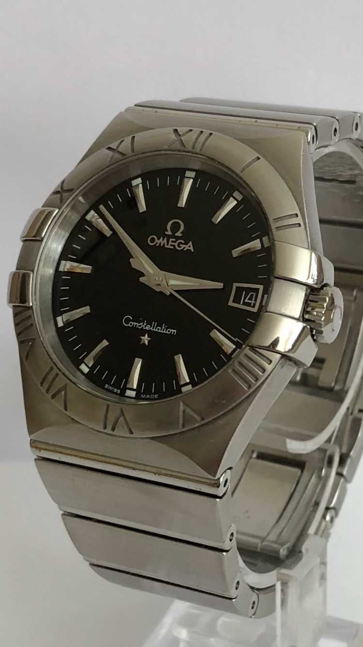 Omega Constellation nr ref 123.10.35.60.01.001, dokumenty, stan ideał+