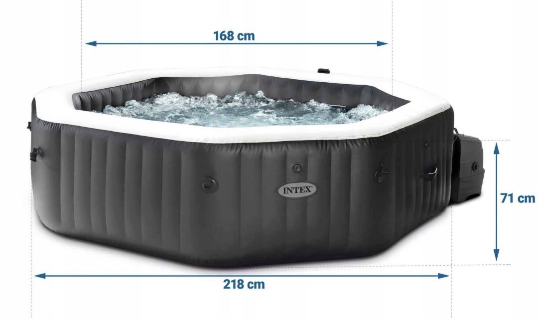 Dmuchane Spa Hydromasaż Pure Spa Intex 28462 6 osób Masaż generator