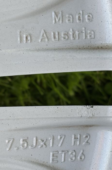 Opony zimowe MICHELIN-4222r+ORYGINALNE Felgi Aluminiowe 17’’ Mercedes