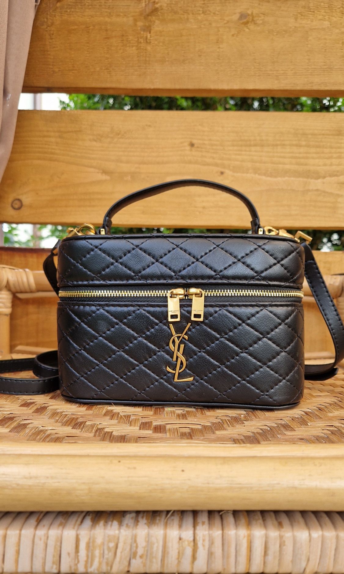 Torebka kuferek Saint Laurent ysl