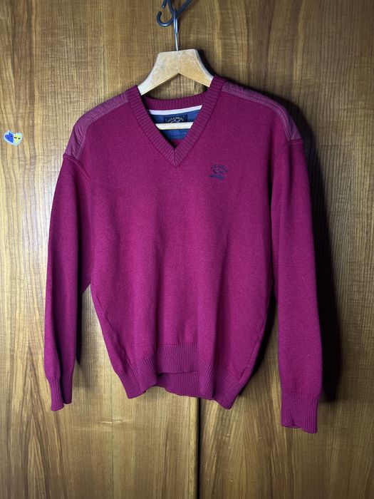 Шерстяной мужской свитер Paul Shark оригинал размер M