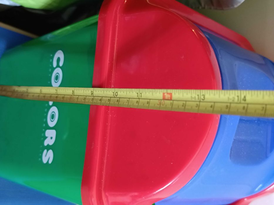 Pequeno Caixote Papeleira Colors 34x22cm