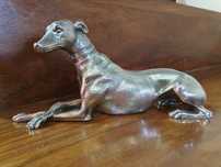 Cão em prata 925  Galgo