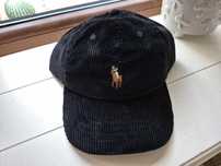 Czapka z daszkiem Ralph Lauren Sztruksowa