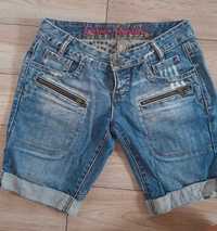 Spodenki krótkie jeansowe szorty denim lato wakacje