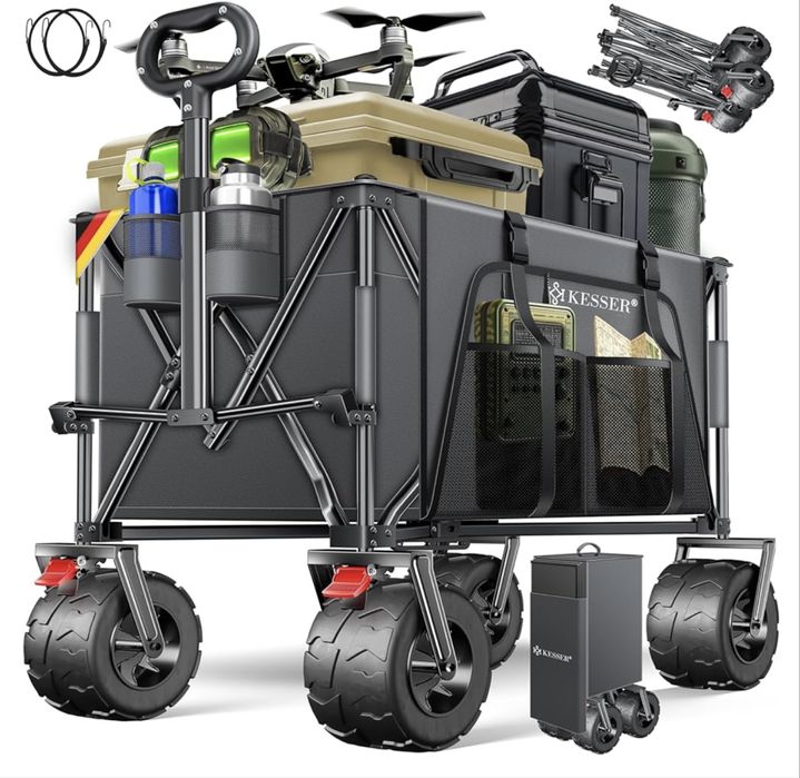 KESSER® GTR9000 wózek ręczny, 200 kg, pojemność 300 l