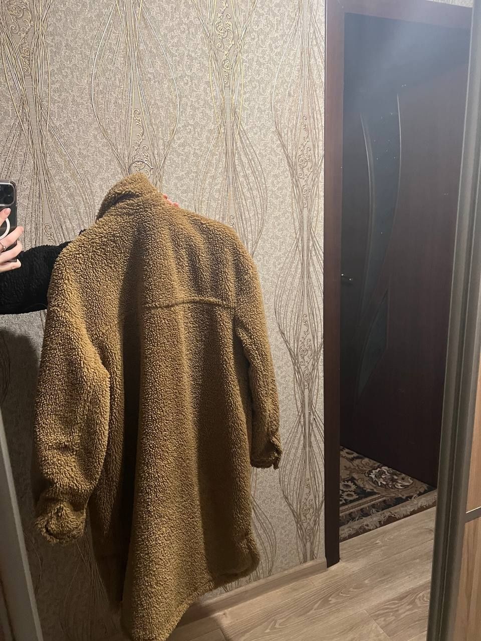 Пальто Тедди Bershka