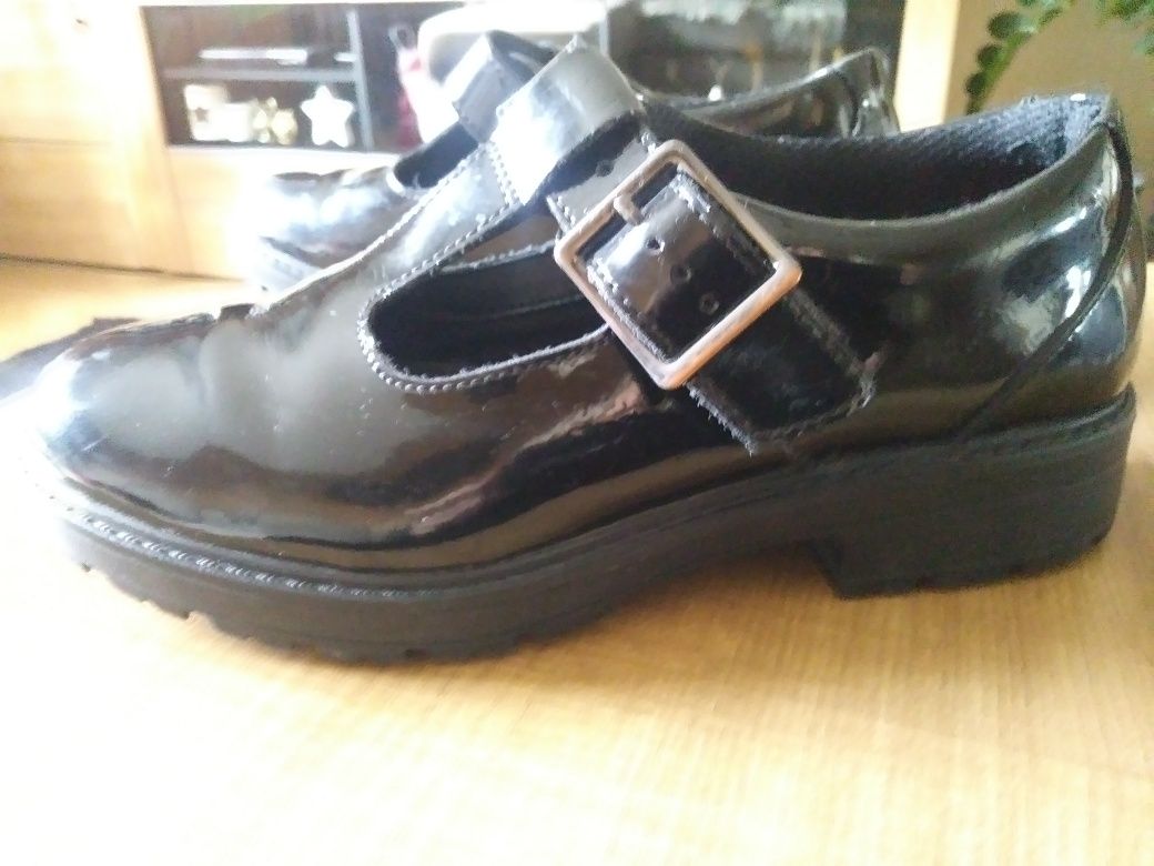 Clarks buty dla dziewczynki 35,5 czarne