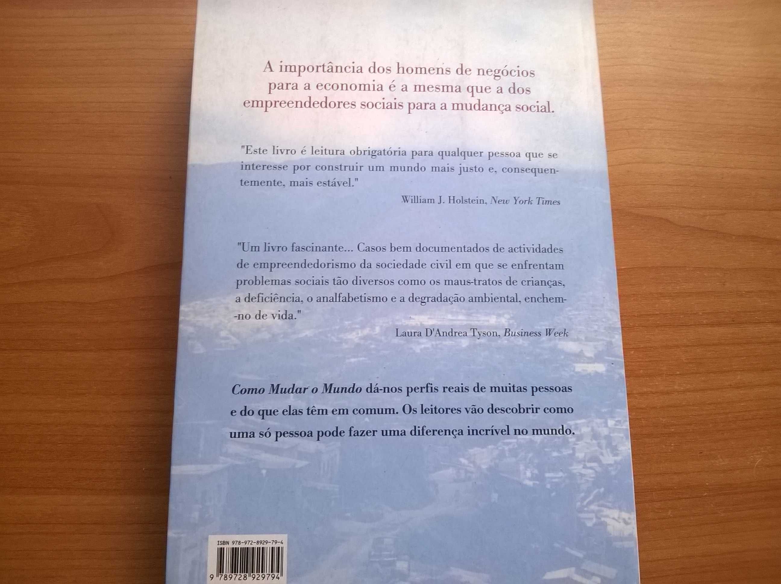 Como Mudar o Mundo (1.ª ed.) - David Bornstein (portes grátis)