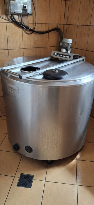 Zbiornik na mleko Alfa-Laval 600l