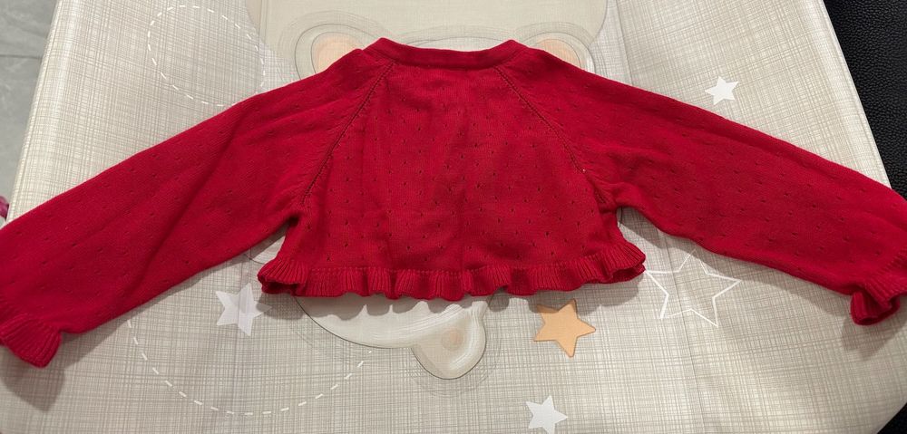 Casaco Vermelho super giro (12M) Bóboli