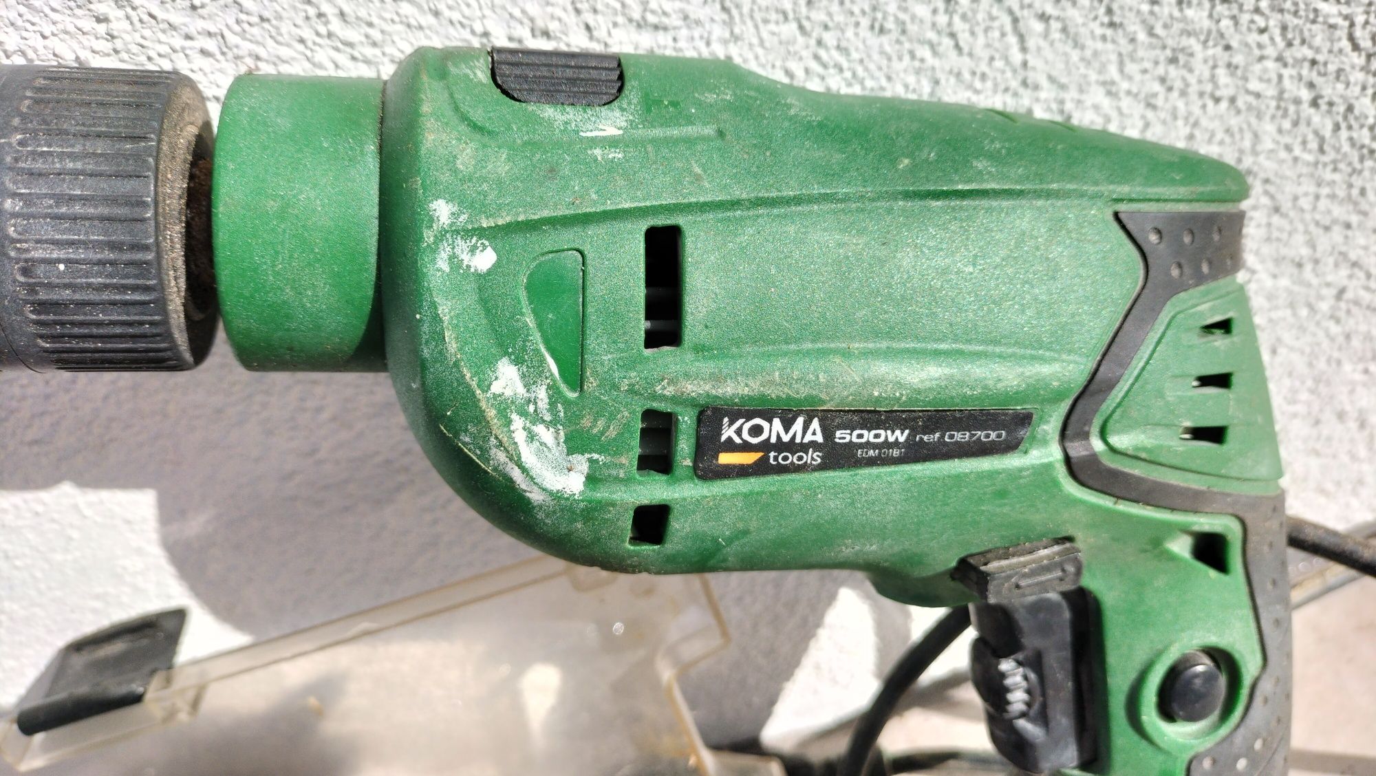 Berbequim KOMA 500W + Set cabeças Pontas