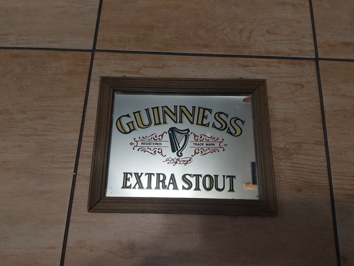 Guinness reklama szyld tablica tabliczka lustro