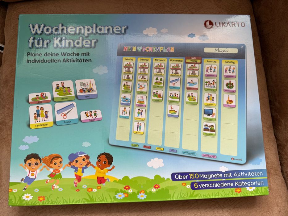 Planer tygodniowy dla dzieci