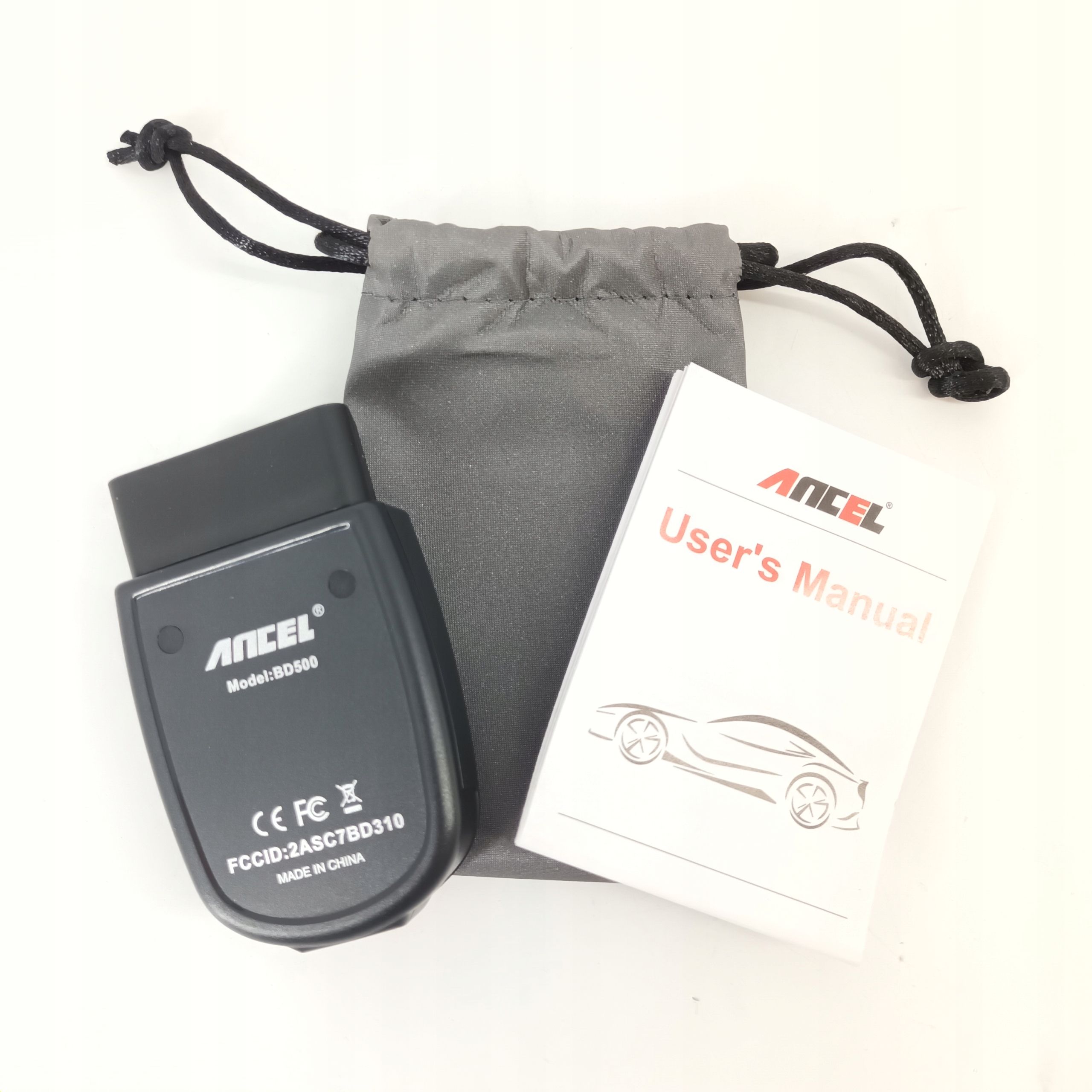 Ancel Bd500Pro Adapter Obd2 Bluetooth 5.0 Skaner