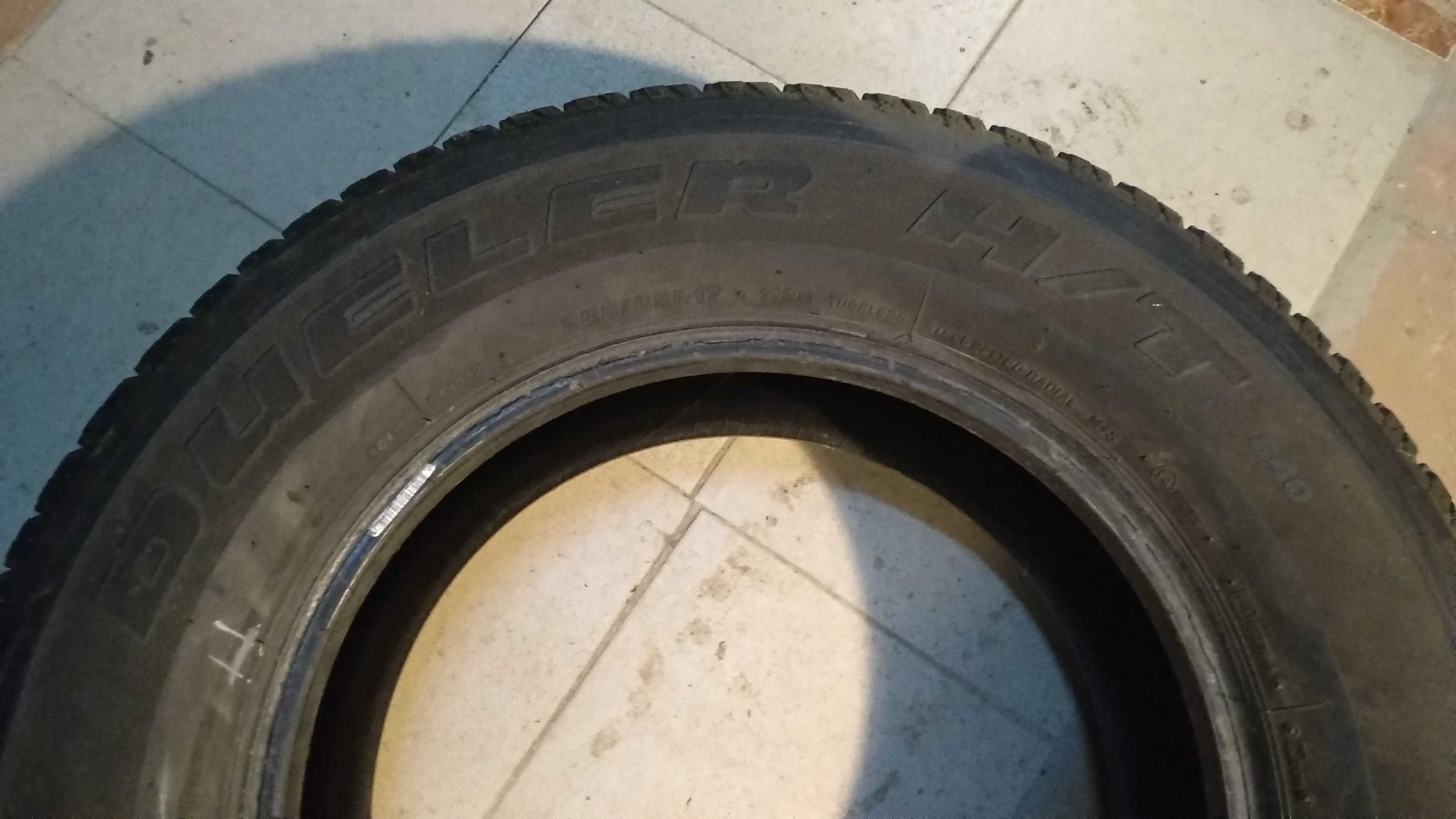 шины б\у 265\65 R17 Bridgestone Dueler H/T 840