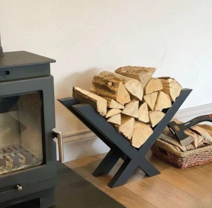 Дровница для дров. Порошковая покраска