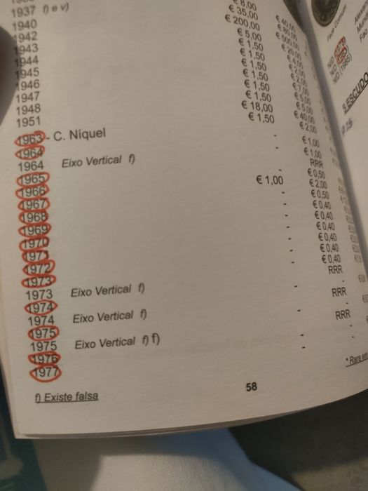 Livro numismática moedas e notas