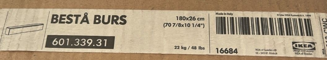 Conjunto Móveis TV IKEA Besta Burs