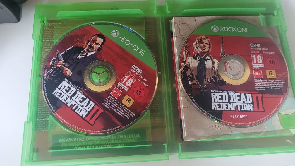 Red dead redemption 2 wersja PL xbox one