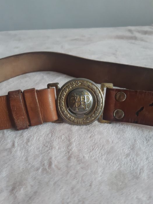 Skórzany pasek harcerski ZHP