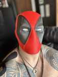 Maska Deadpool drukowana łaczona na magnesy neodymowe