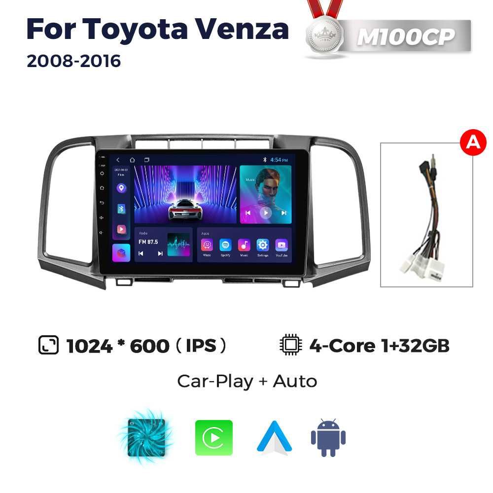 Магнітола Toyota Venza 2008-2016 GPS навігація мультимедіа Android