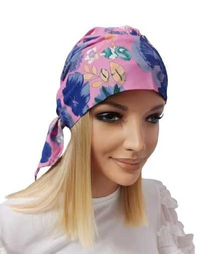 Włosy naturalne słowiańskie na opasce pod chustę, turban kapelusz