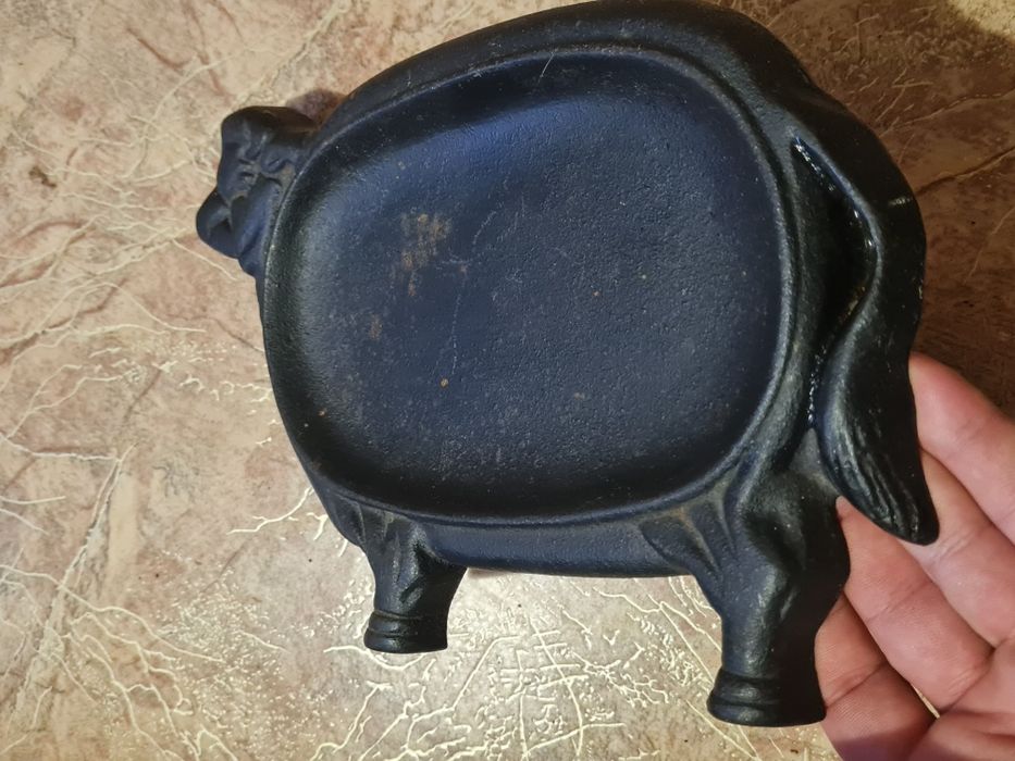 Чугунный рознос для шашлыка, барашек.