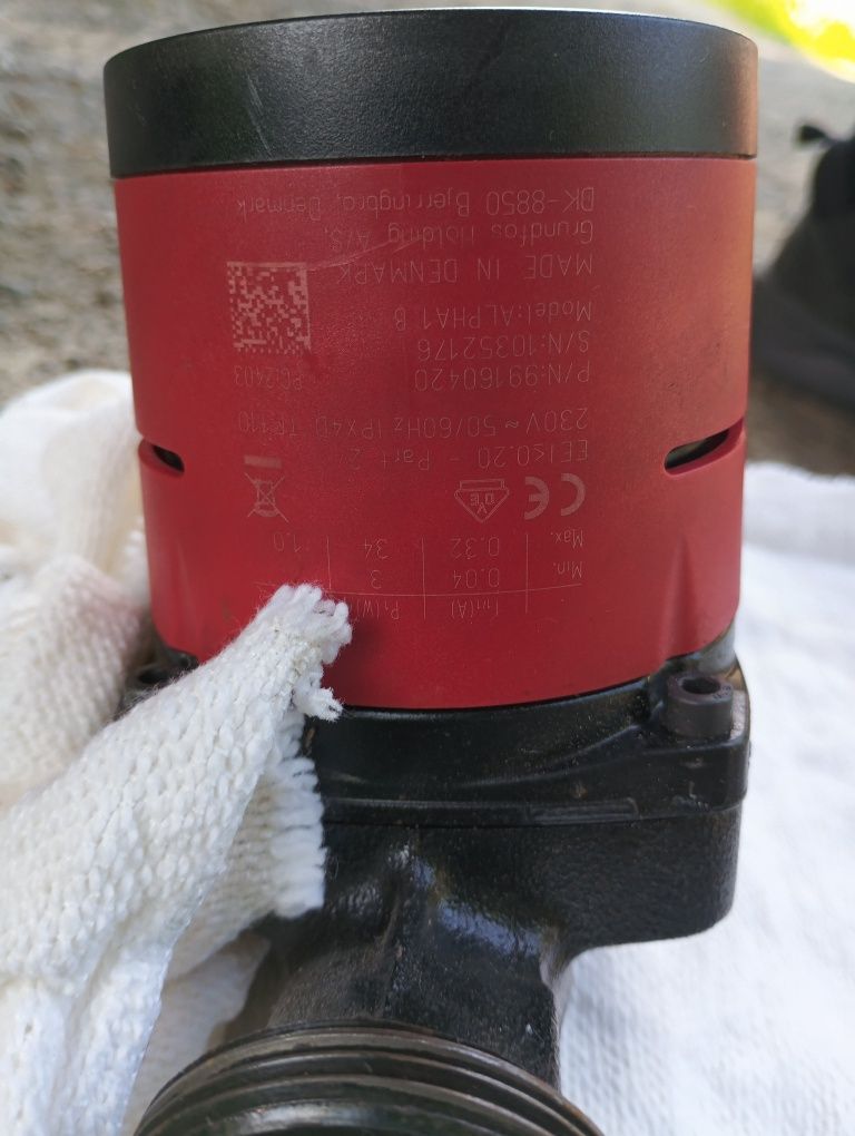 Pompa GRUNDFOS centralnego ogrzewania