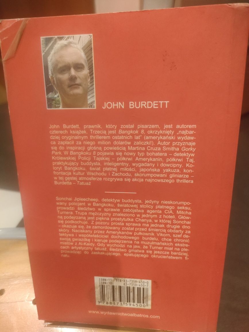 Tatuaż autor John Burdett książka