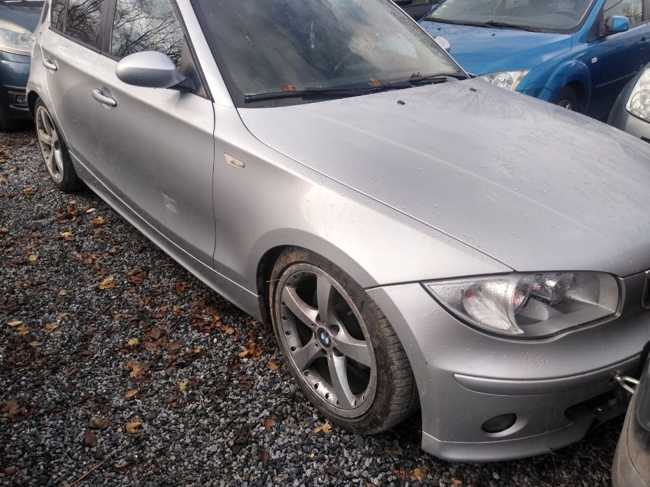 Maska błotnik zderzak drzwi BMW E87 titansilber